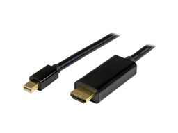 [MDP2HDMM1MB] StarTech.com 1m mDP to HDMI converter cable